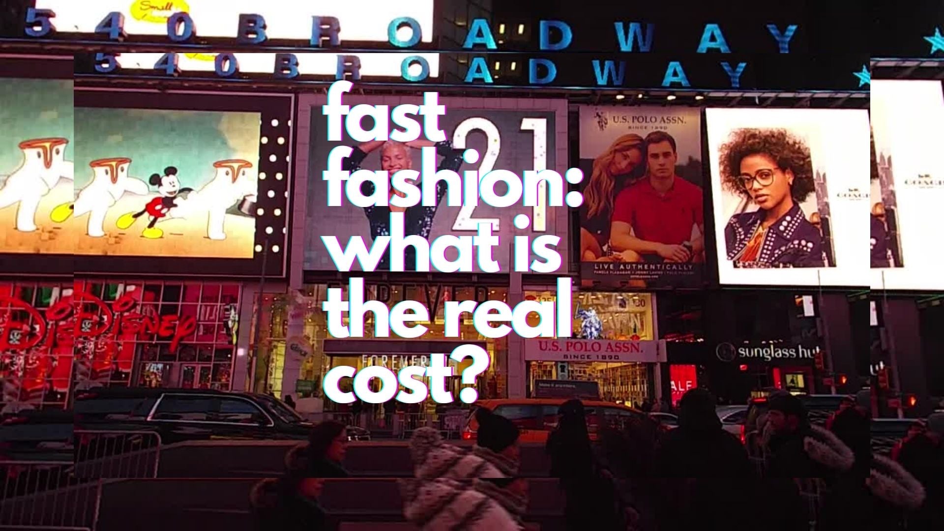 Fast fashion What is the real cost Upkriti