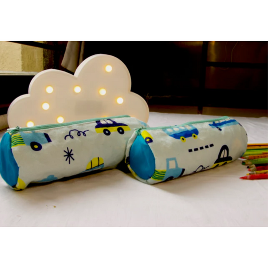 Bolsa con patrón de coche.