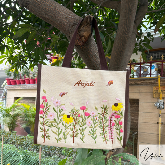 Phoolwari Tote Bag