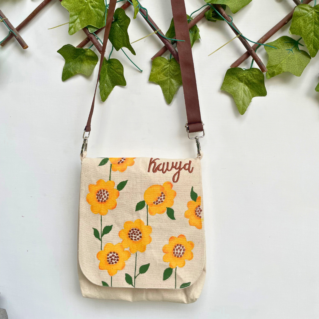Sunflower Sling Bag - Main Image