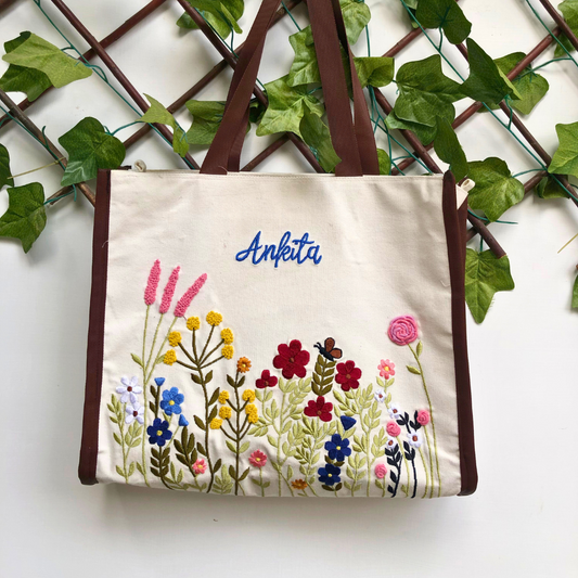 Bloomwave Tote Bag