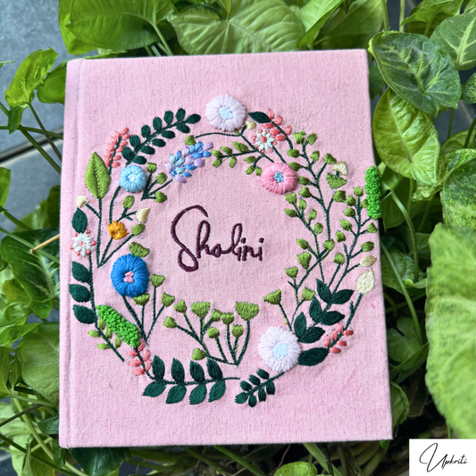 Floral Wreath Diary