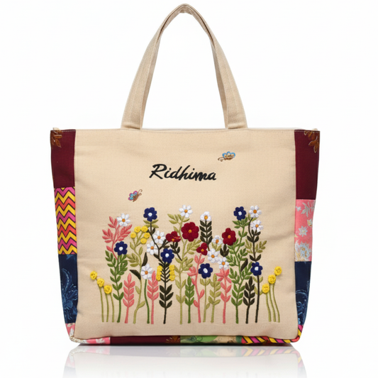 Butterfly bloom Tote Bag