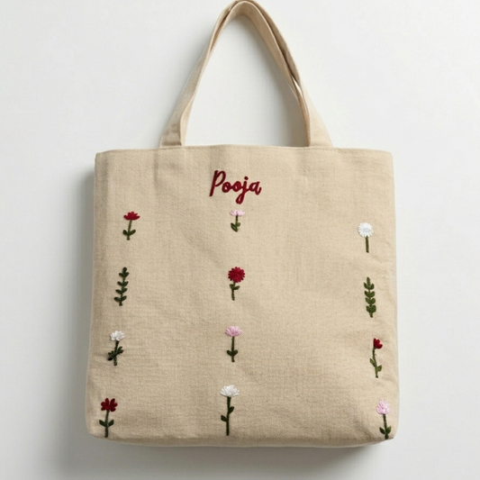 Meadow Charm Tote Bag