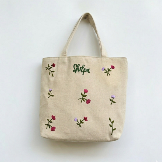 Petal Vibe Tote Bag