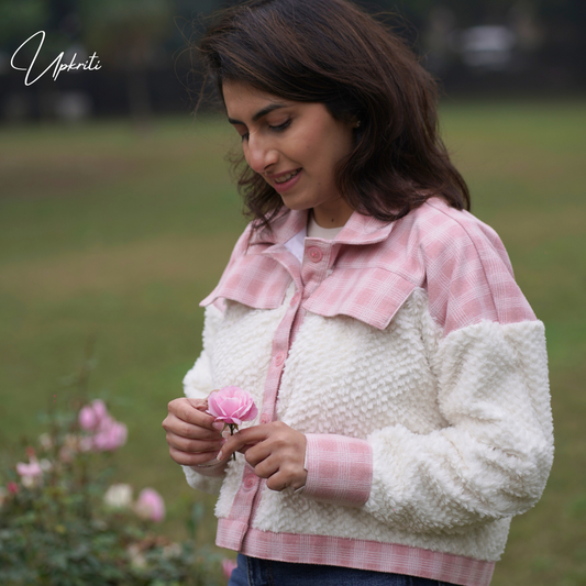Errötende Luxe-Jacke