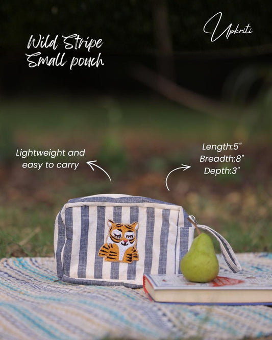 Wild Stripe Small pouch