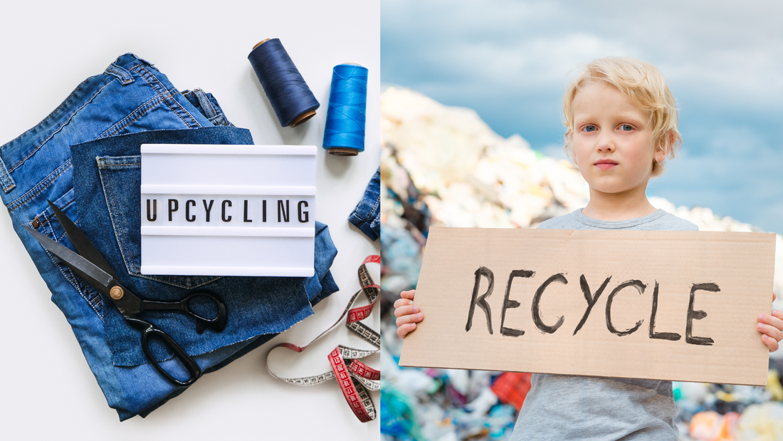 Upcycling vs recycling and Benefits of Upcycling