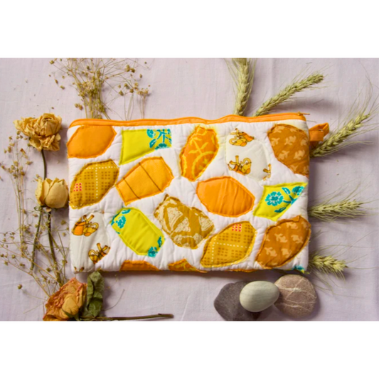 Yellow Mosaic Pouch