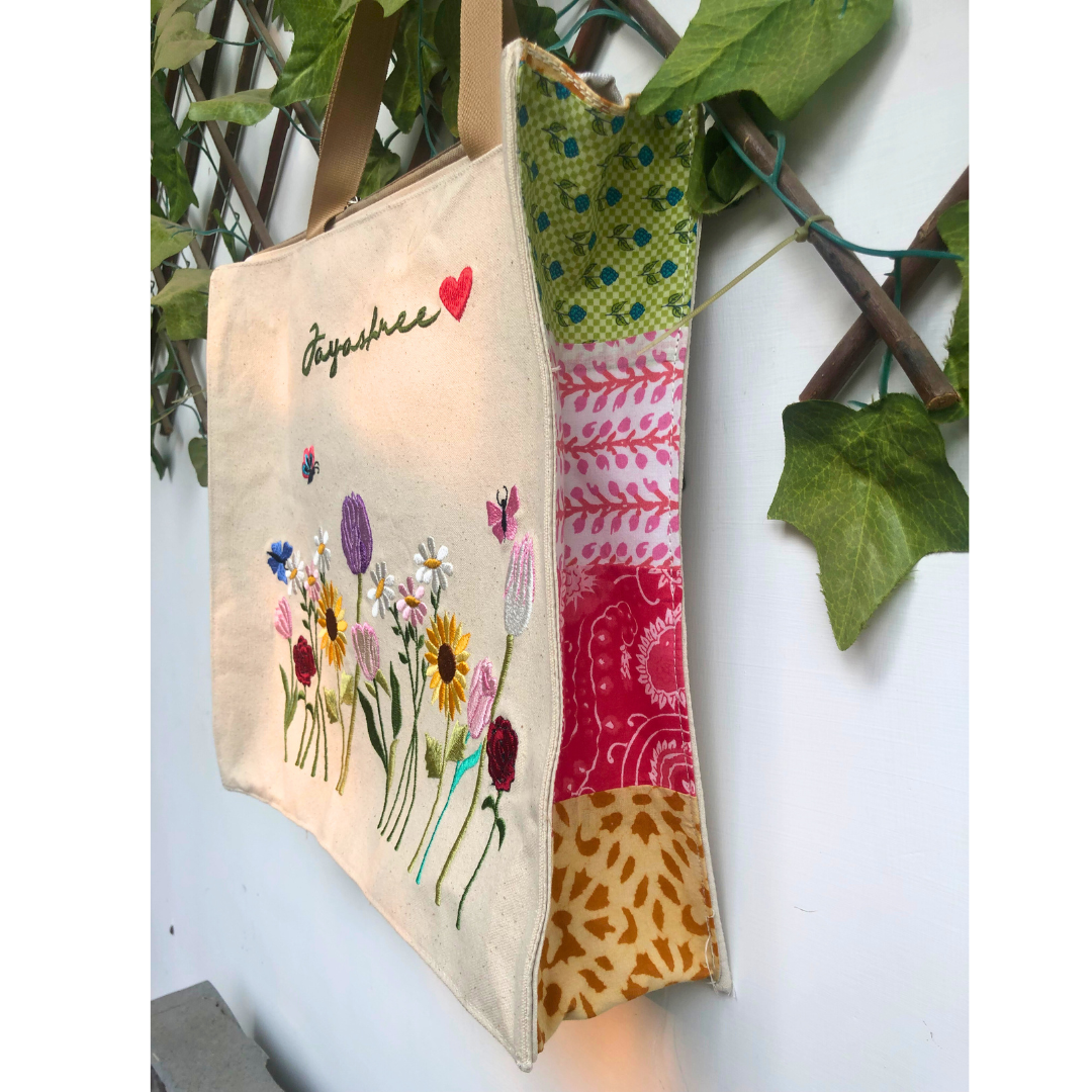 Petal Flow box Tote