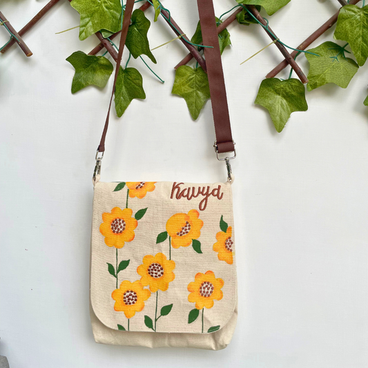 Sunflower Sling Bag