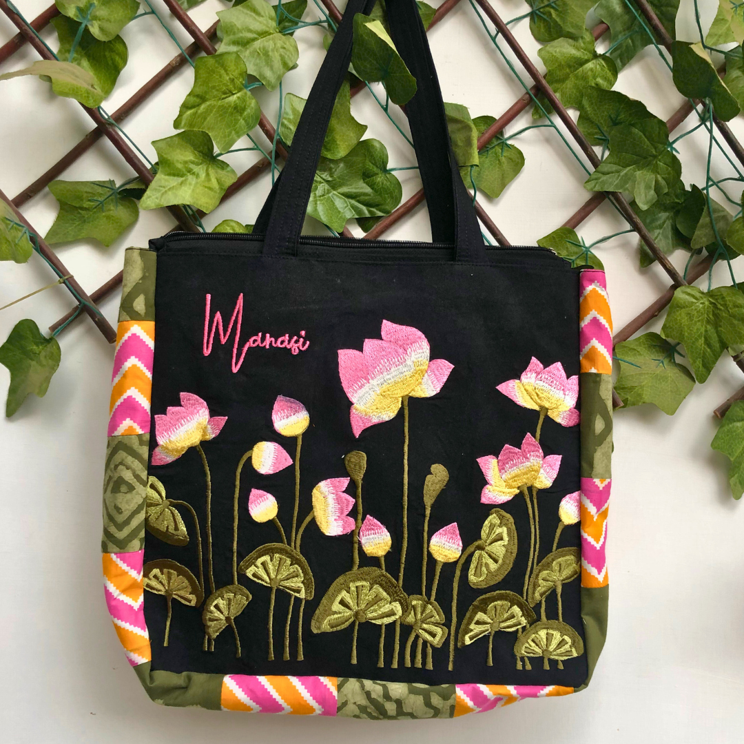 The Lotus tote bag