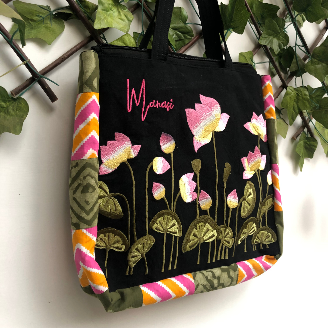 The Lotus tote bag