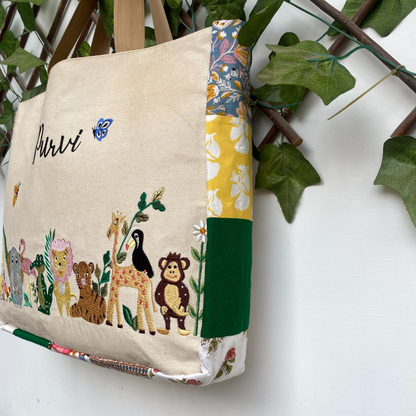 Flora Fauna tote bag