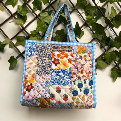 Patchwork Quilted Tote