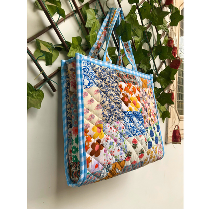 Patchwork Quilted Tote