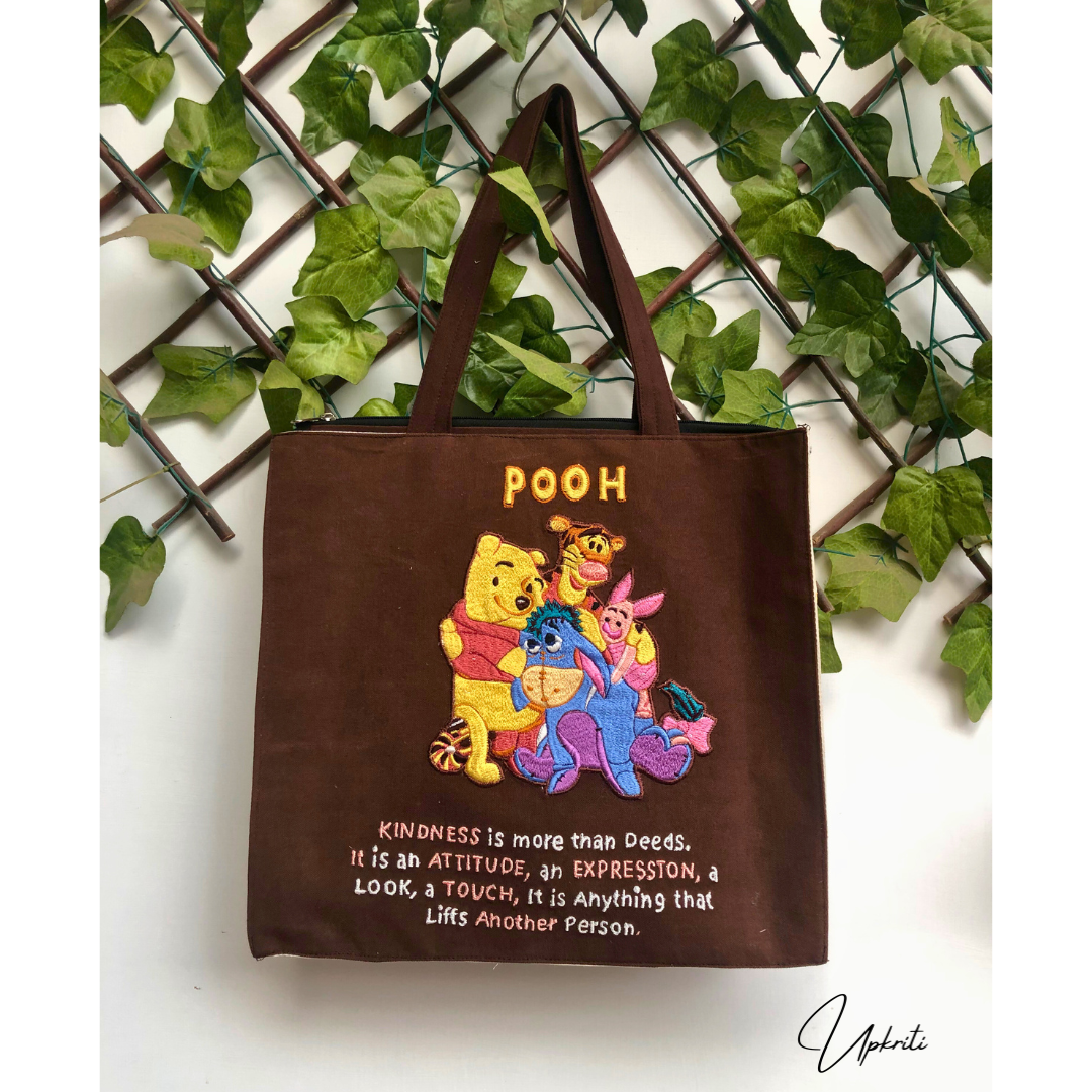 Pooh's Positivity Tote Bag