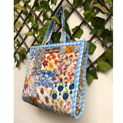 Patchwork Quilted Tote