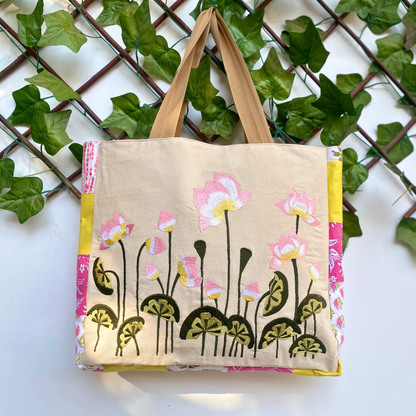 The Lotus tote bag