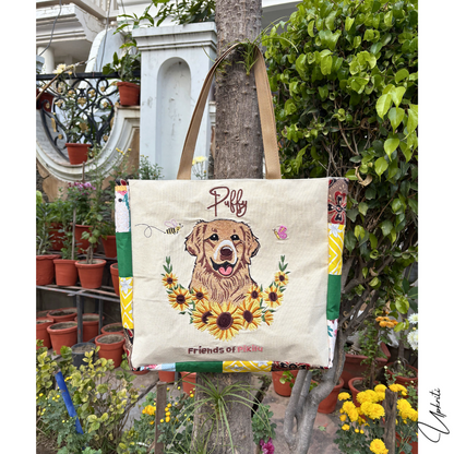 Golden Lab Sunshine Tote Bag