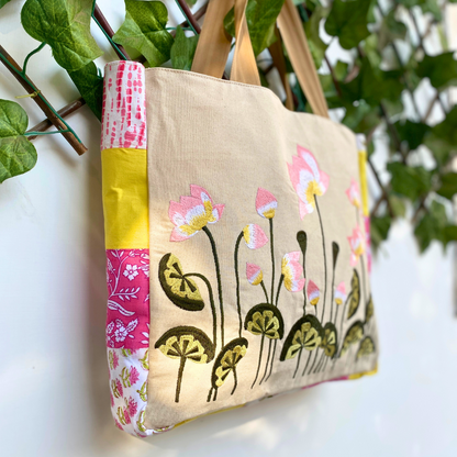 The Lotus tote bag