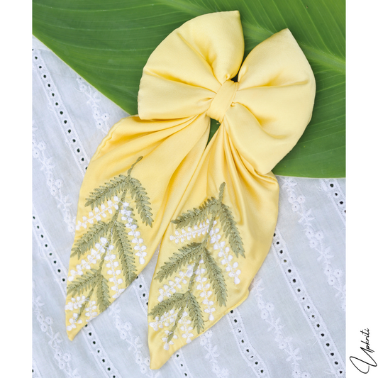 Yellow Flora Bow