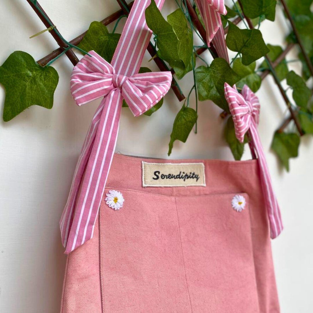 Pink Faith tote bag