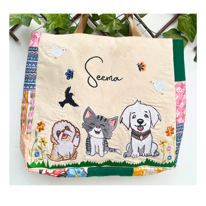 Furry Friends Tote Bag