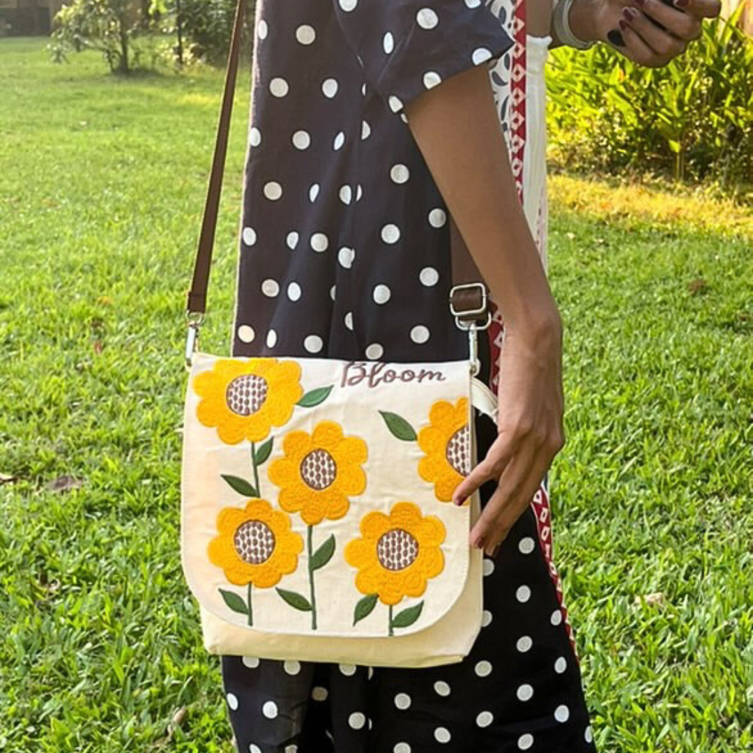 Sunflower Sling Bag