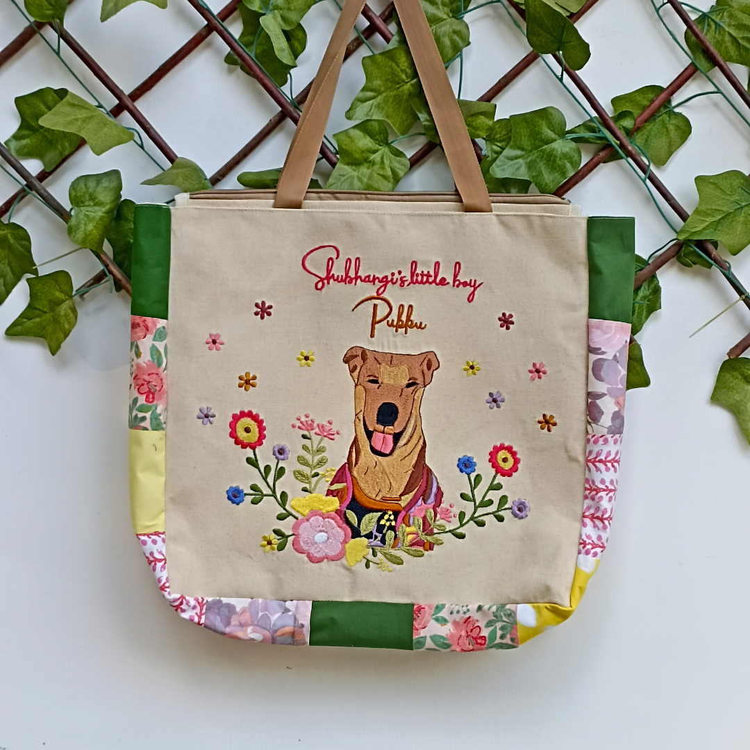 Furry Pals tote bag