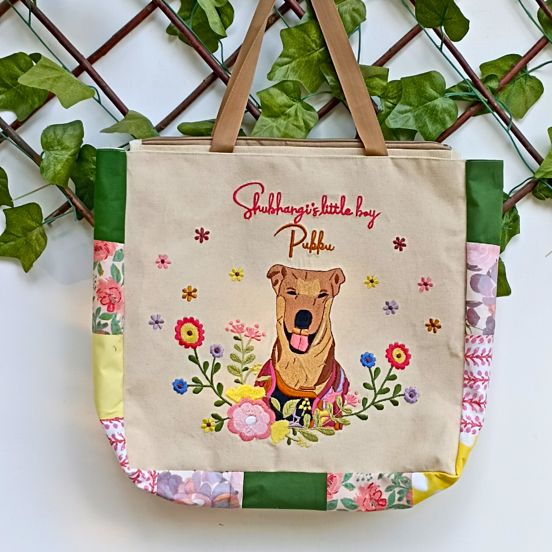 Furry Pals tote bag