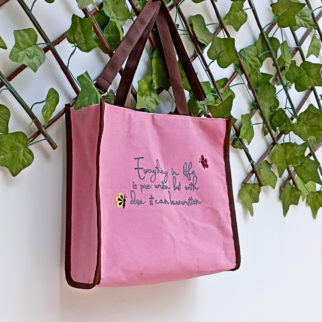 Life's Canvas Tote Bag