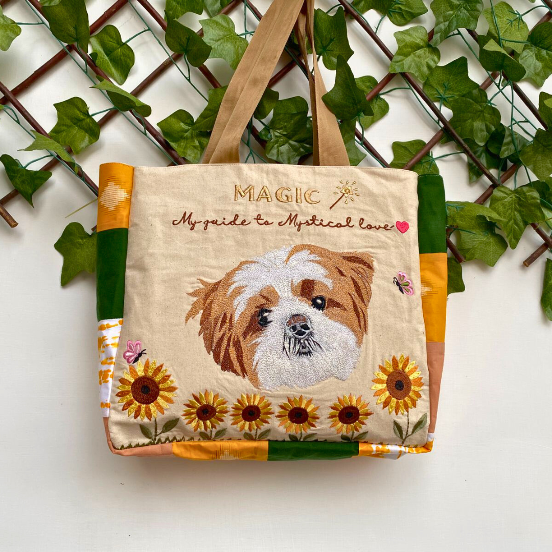 Personalized Pet Dog Tote bag