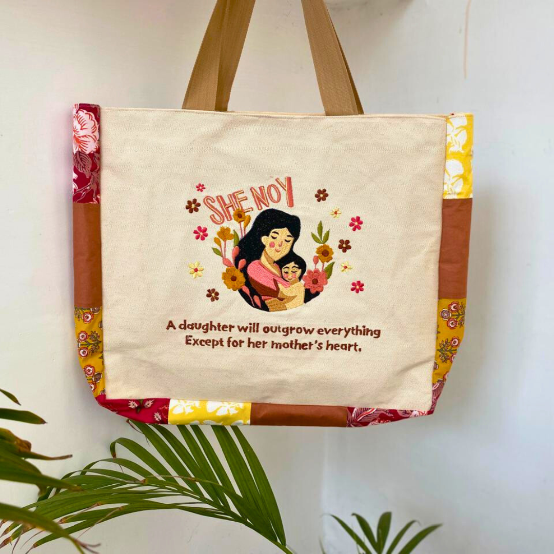 Mother Daughter Love Tote bag