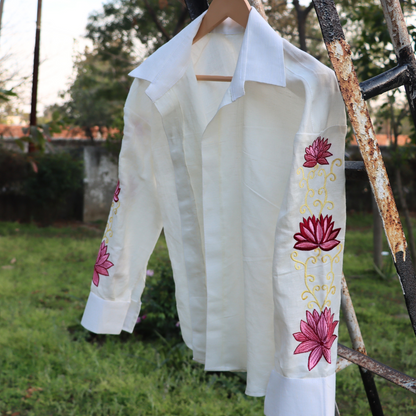 Lotus breeze linen shirt