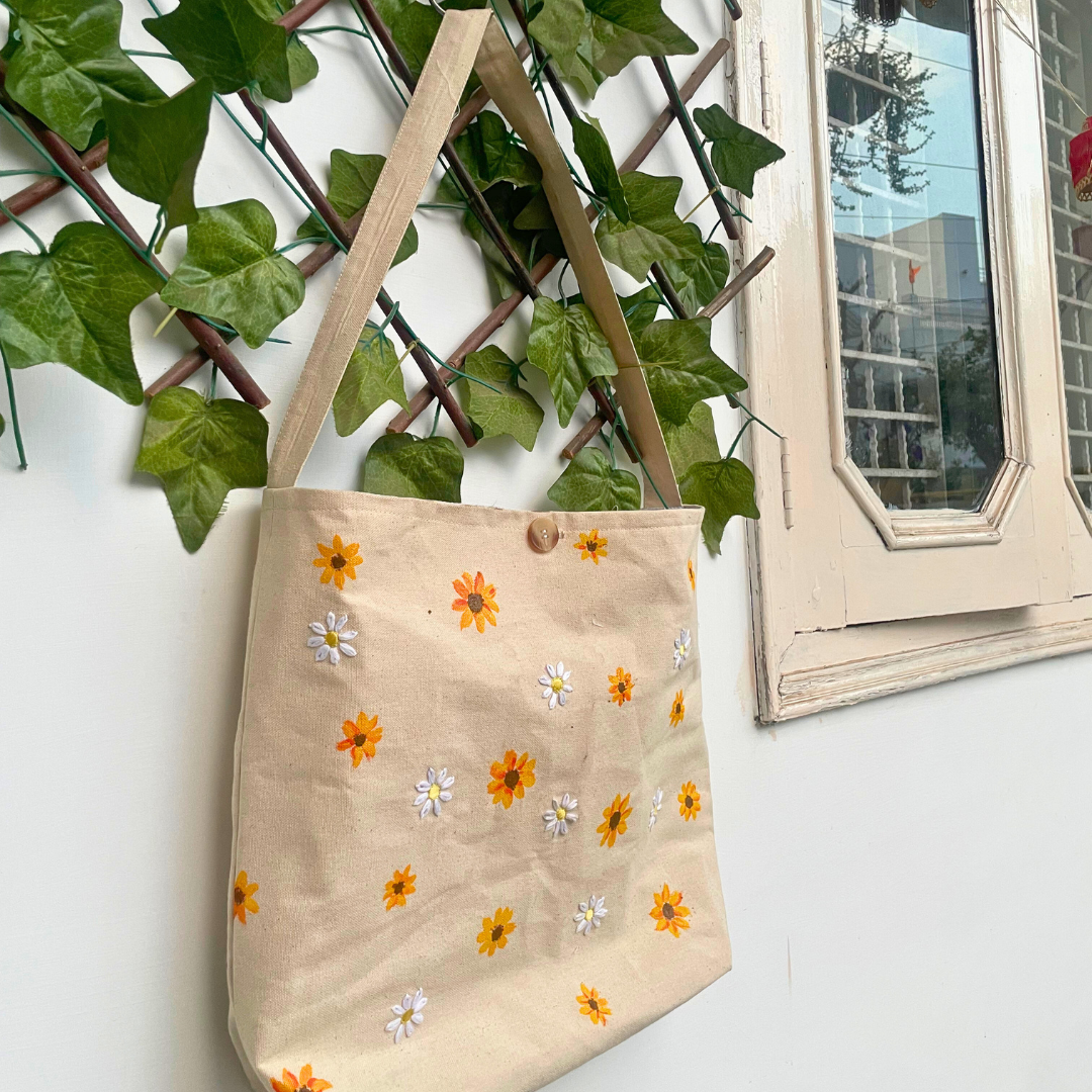 The Daisy tote bag