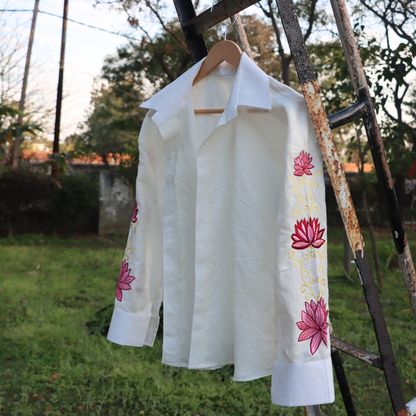 Lotus breeze linen shirt