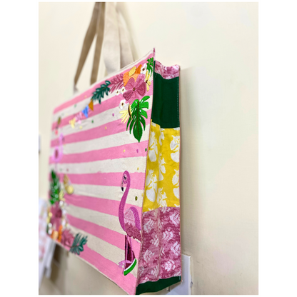 The Flamingo Box tote bag