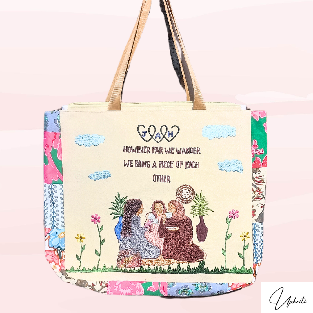 Pieces of Us Tote Bag