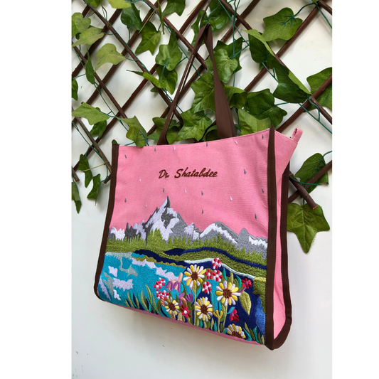 Pink Mountain Solace bag