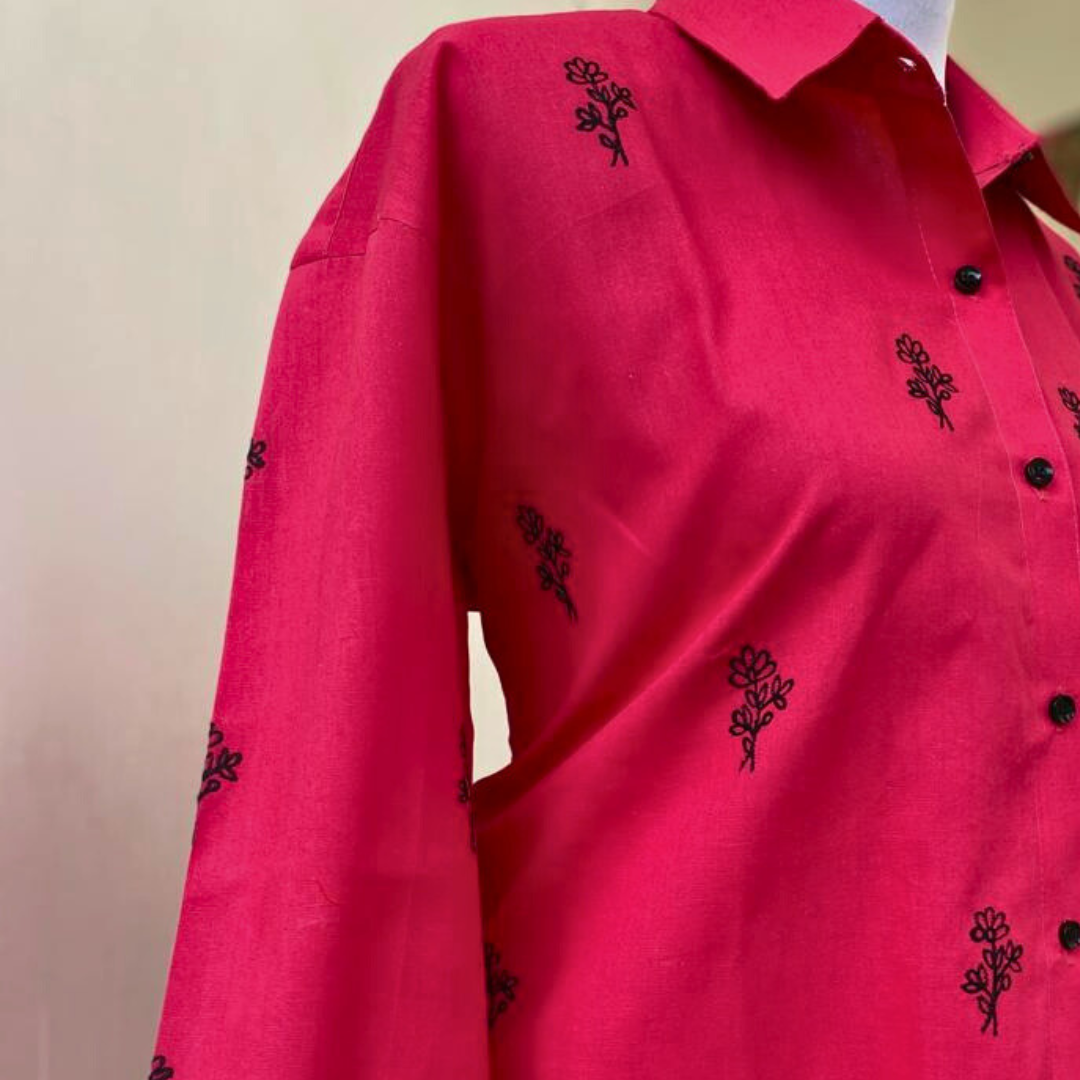 Floral Blush shirt