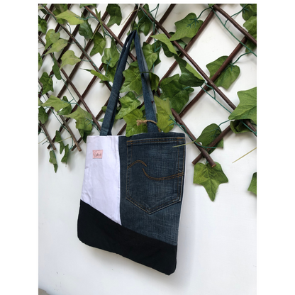 Bolso Tote De Mezclilla Cactus