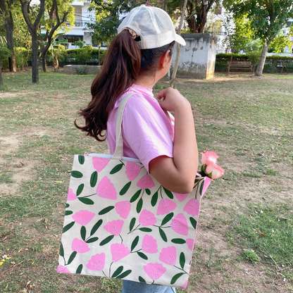 The Tulip box tote bag