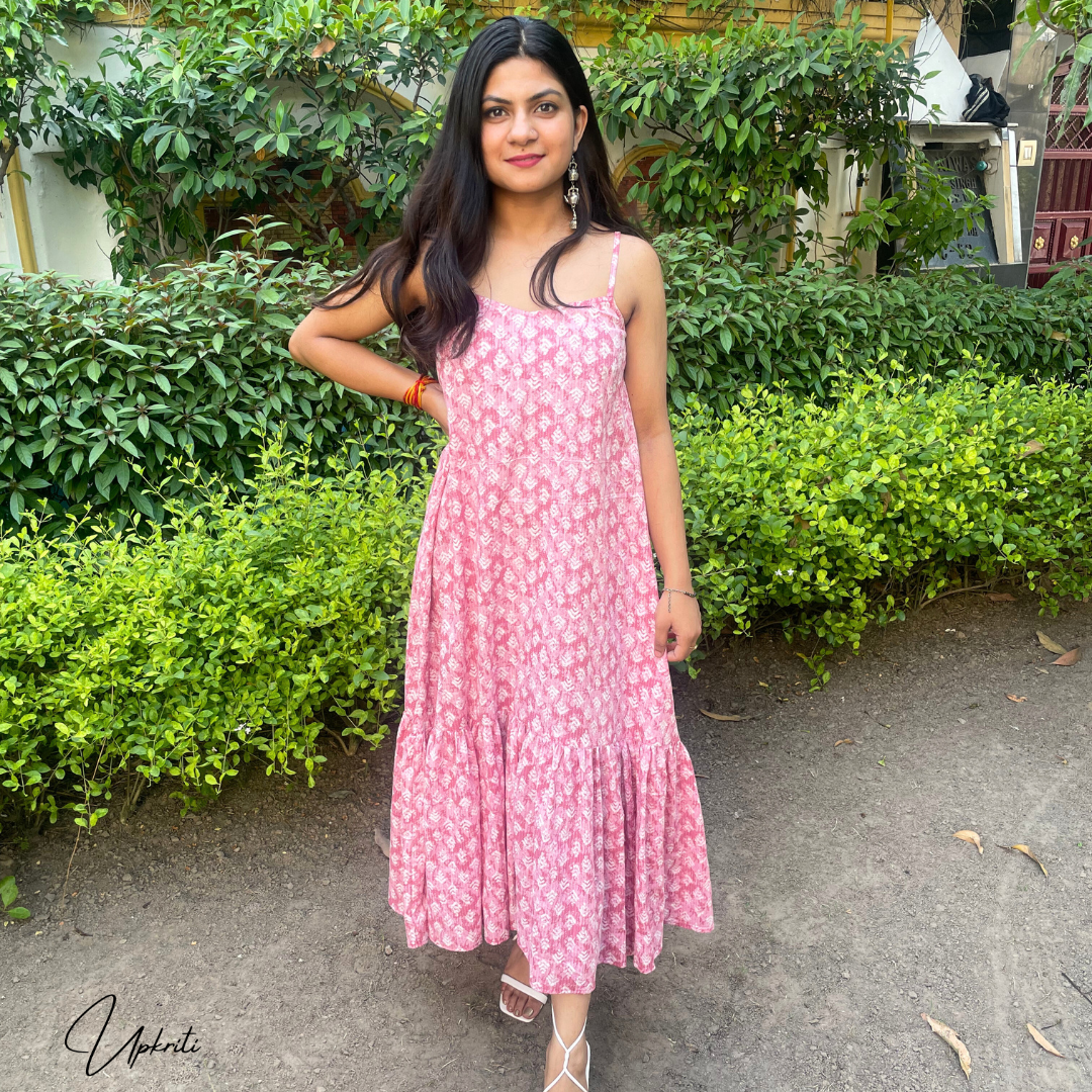 Pretty in Pink Striped Dress