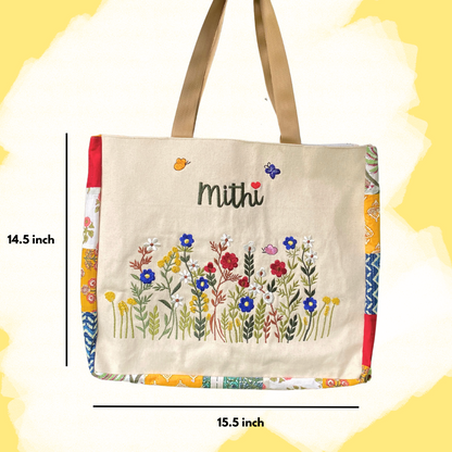 Butterfly bloom Tote Bag