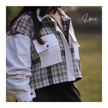 Crop Flannel Shacket