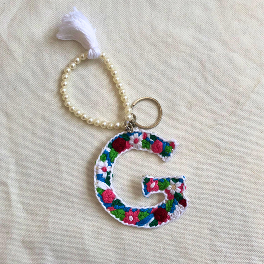 'G' Letter key charm