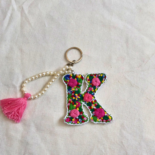 'K' Letter key charm