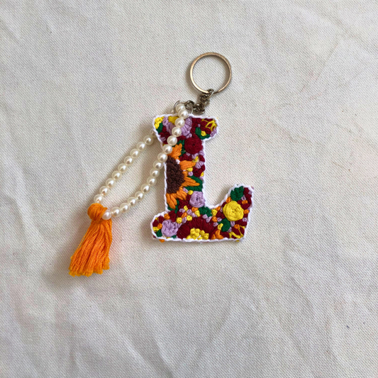 'L' Letter key charm