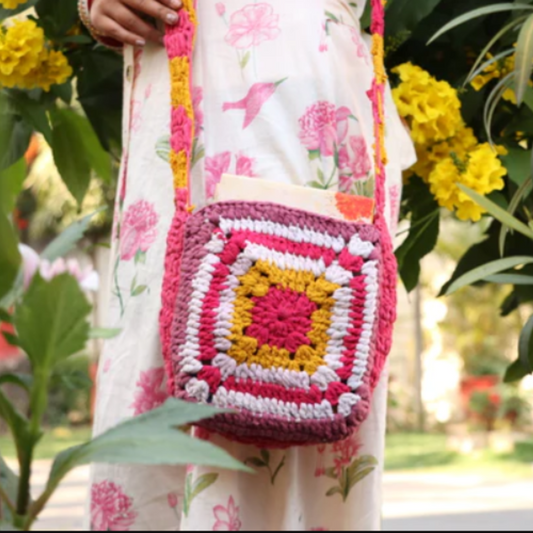 Knitted Sling Bag